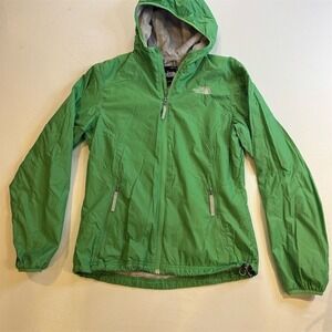 The North‎ Face Women's Green Waterproof Rain Jacket Size S